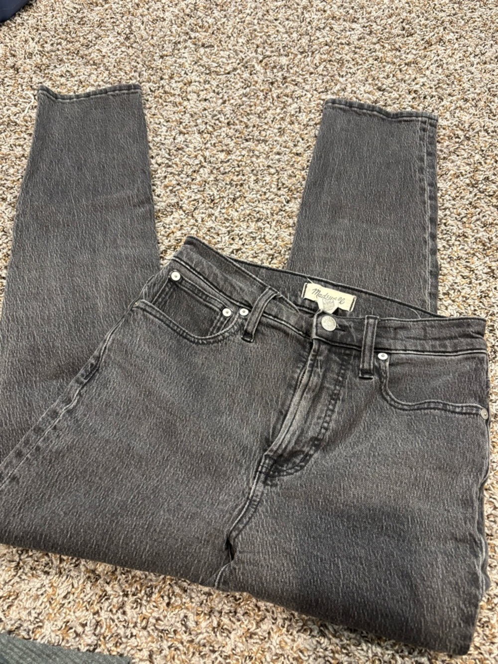 Madewell The Perfect Vintage Jean in Washed Black